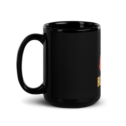 Buybacks and Burns Black Glossy Mug