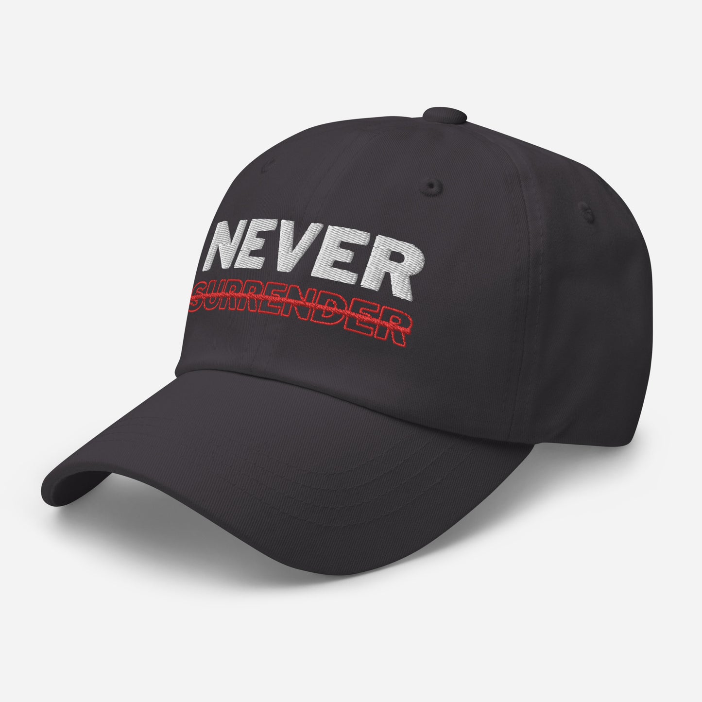 Never Surrender Dad hat