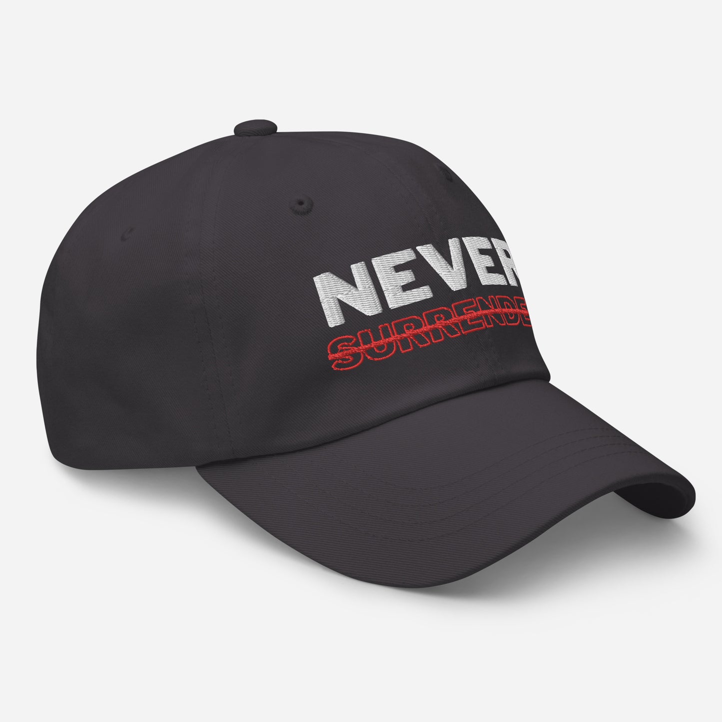 Never Surrender Dad hat