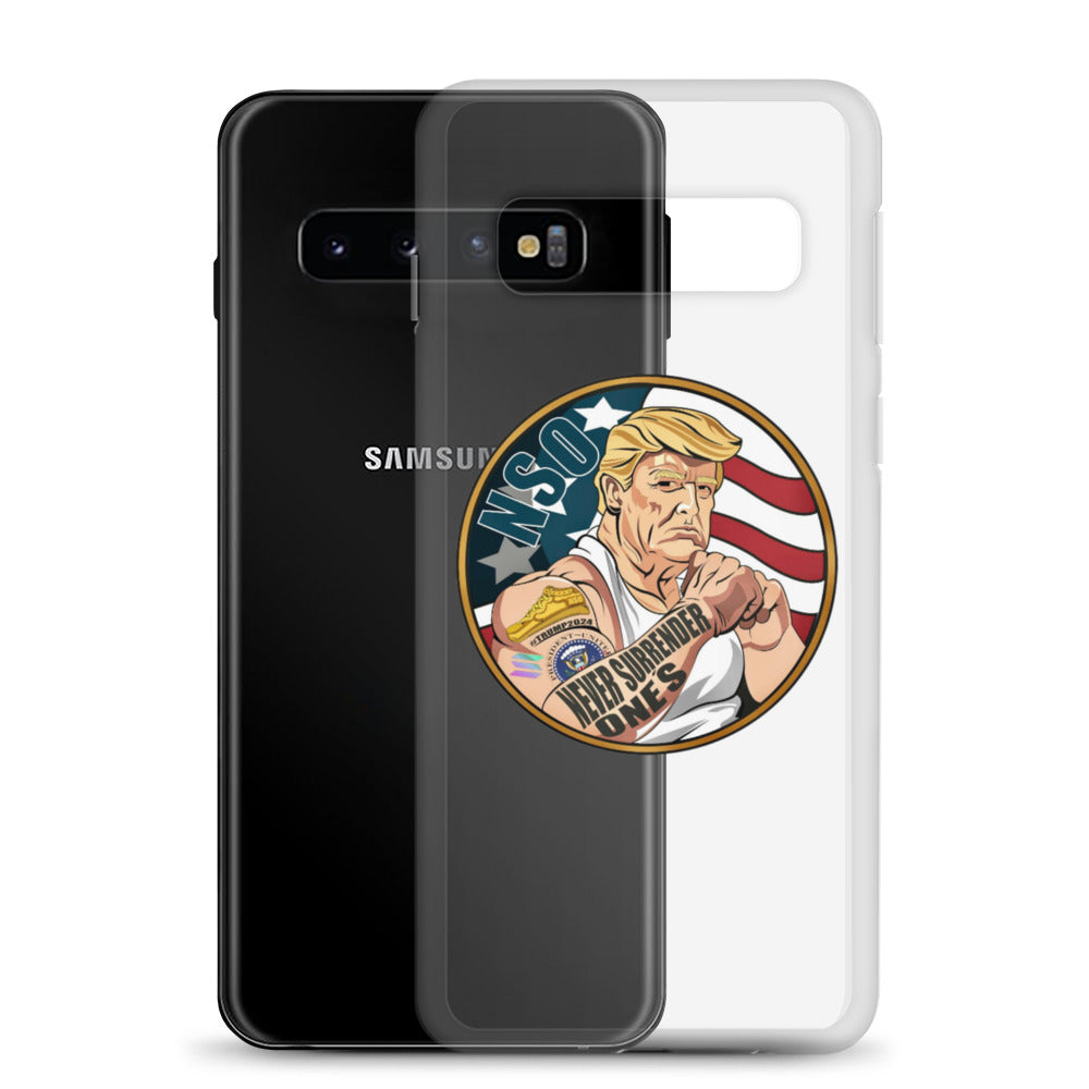 NSO Logo Clear Case for Samsung®