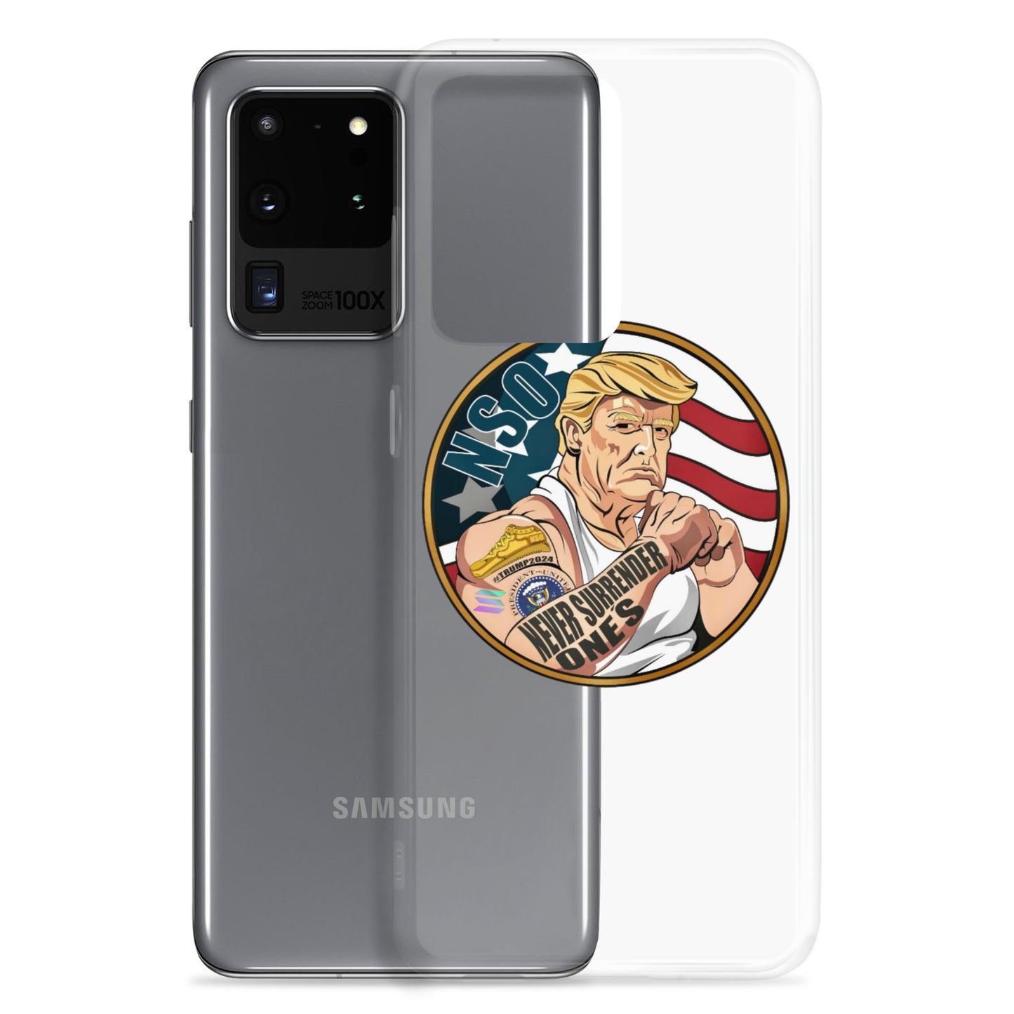 NSO Logo Clear Case for Samsung®