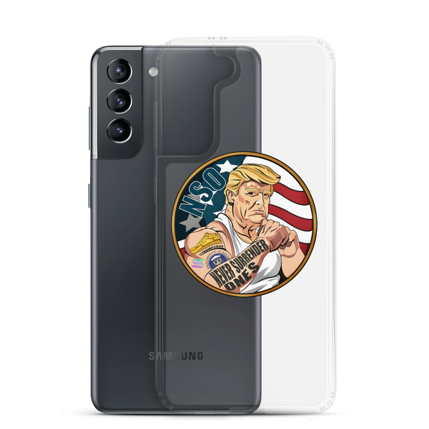 NSO Logo Clear Case for Samsung®