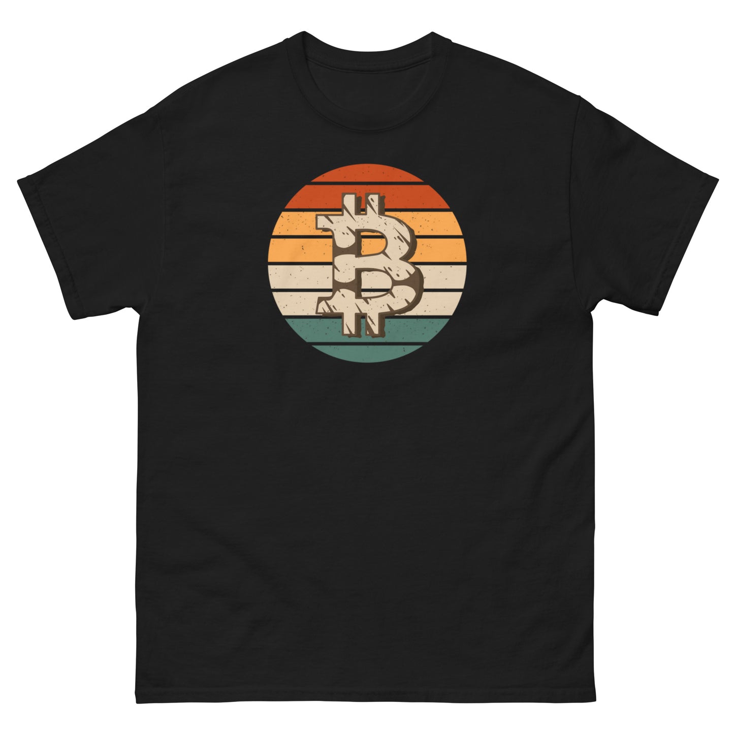 Bitcoin Rustic Men's classic tee