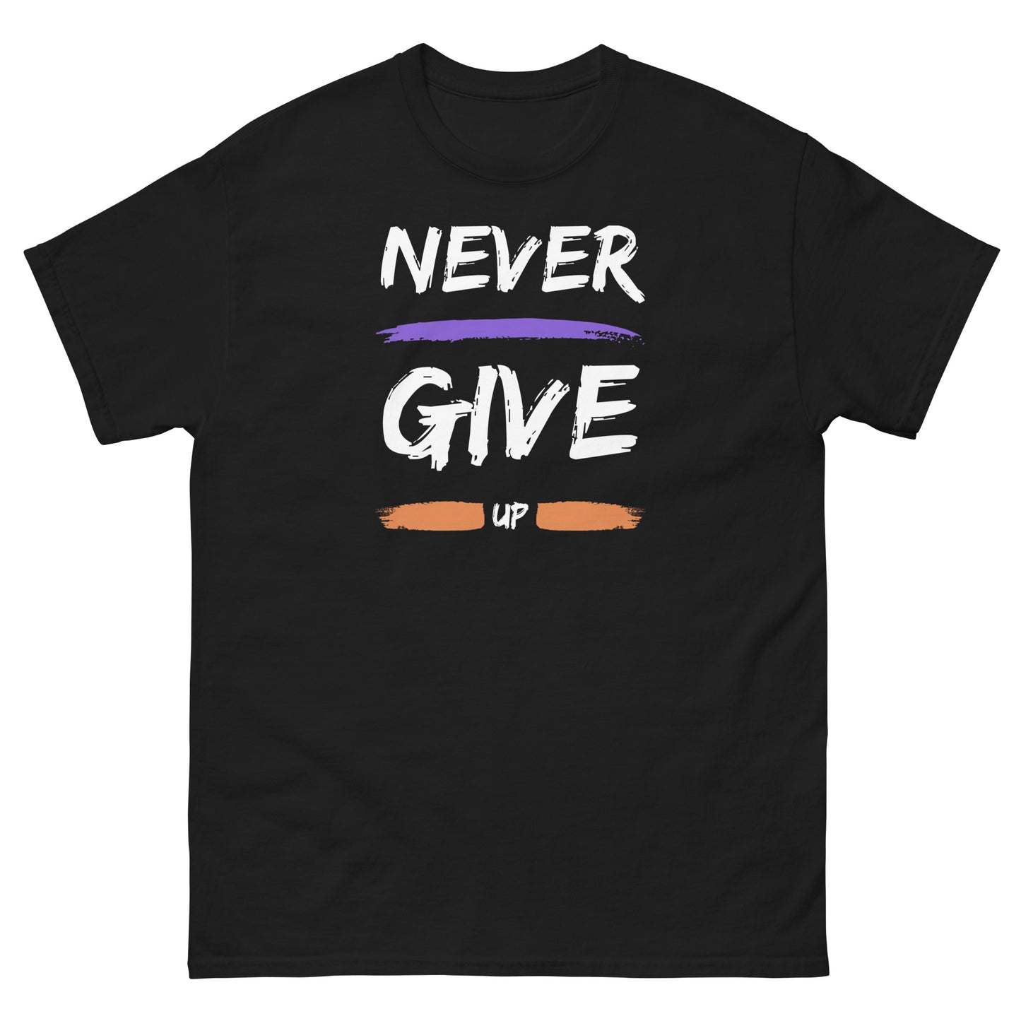 Never Give Up Men's classic tee