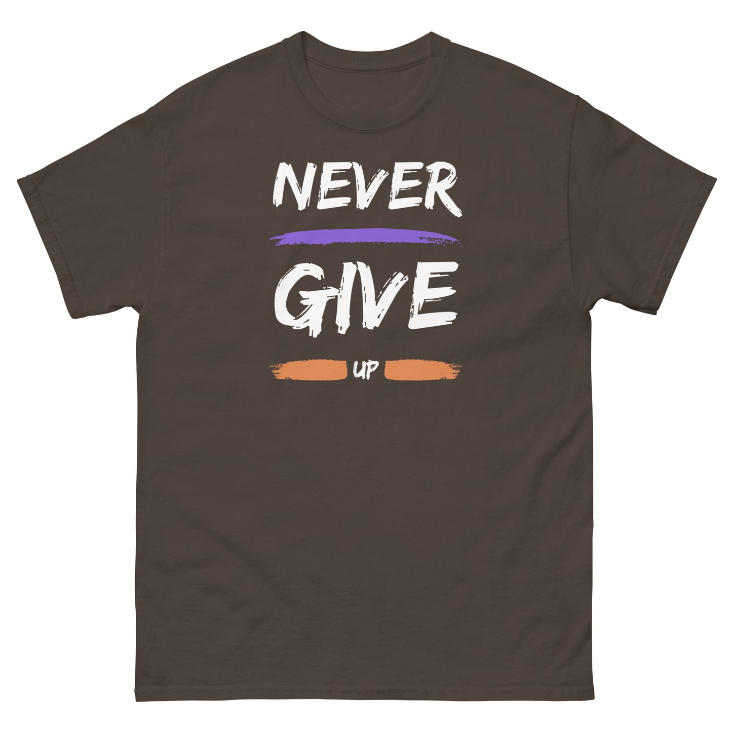 Never Give Up Men's classic tee