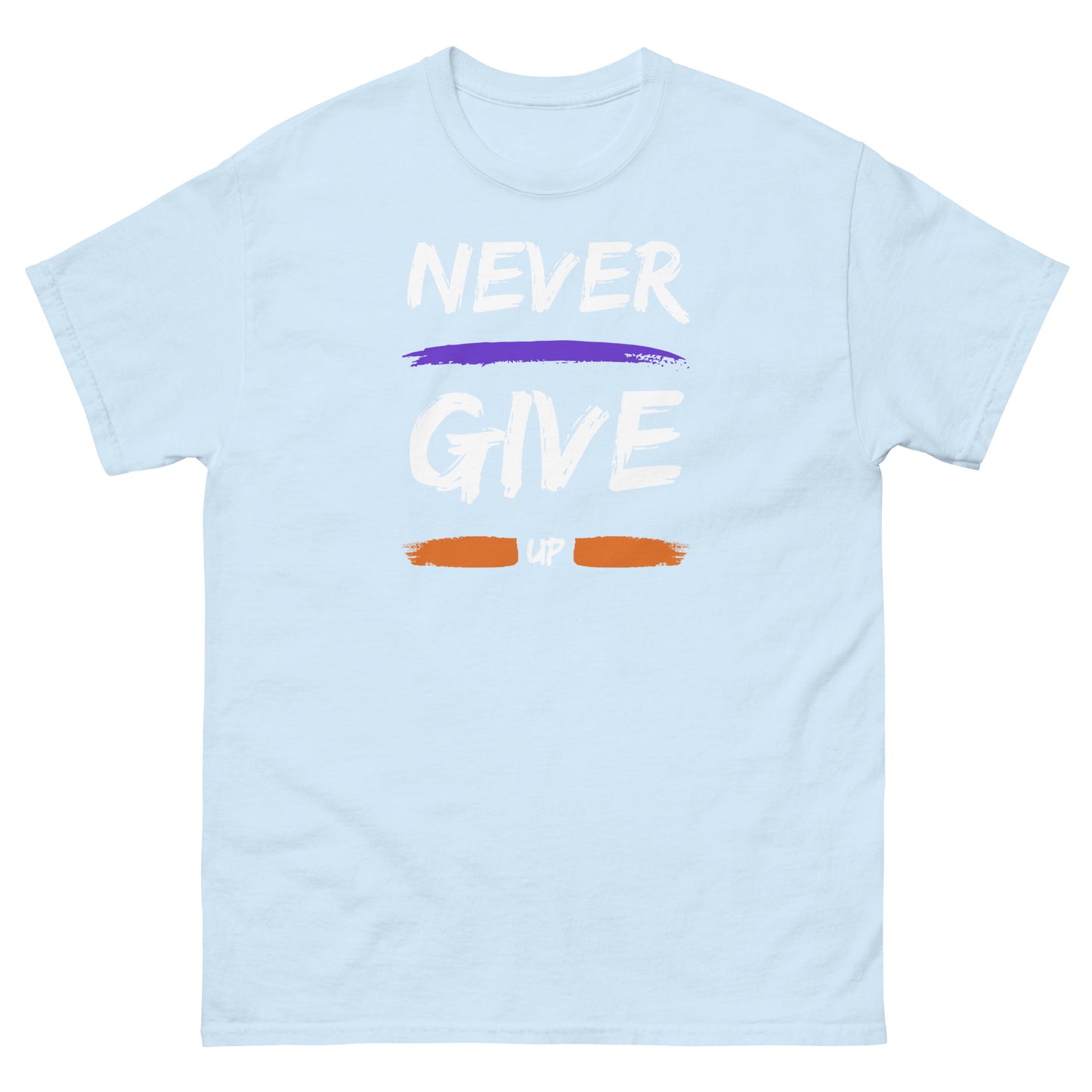 Never Give Up Men's classic tee