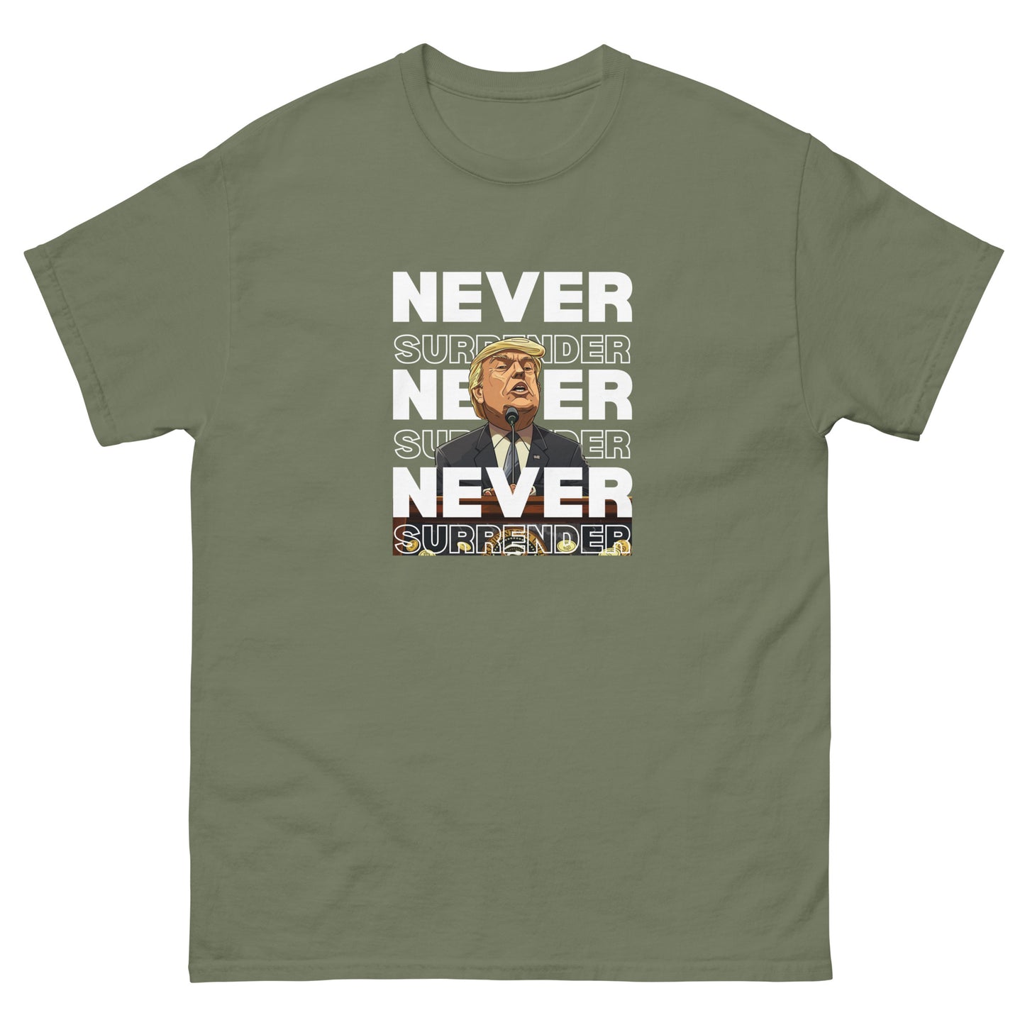 Never Surrender Trump Tee