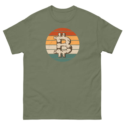 Bitcoin Rustic Men's classic tee