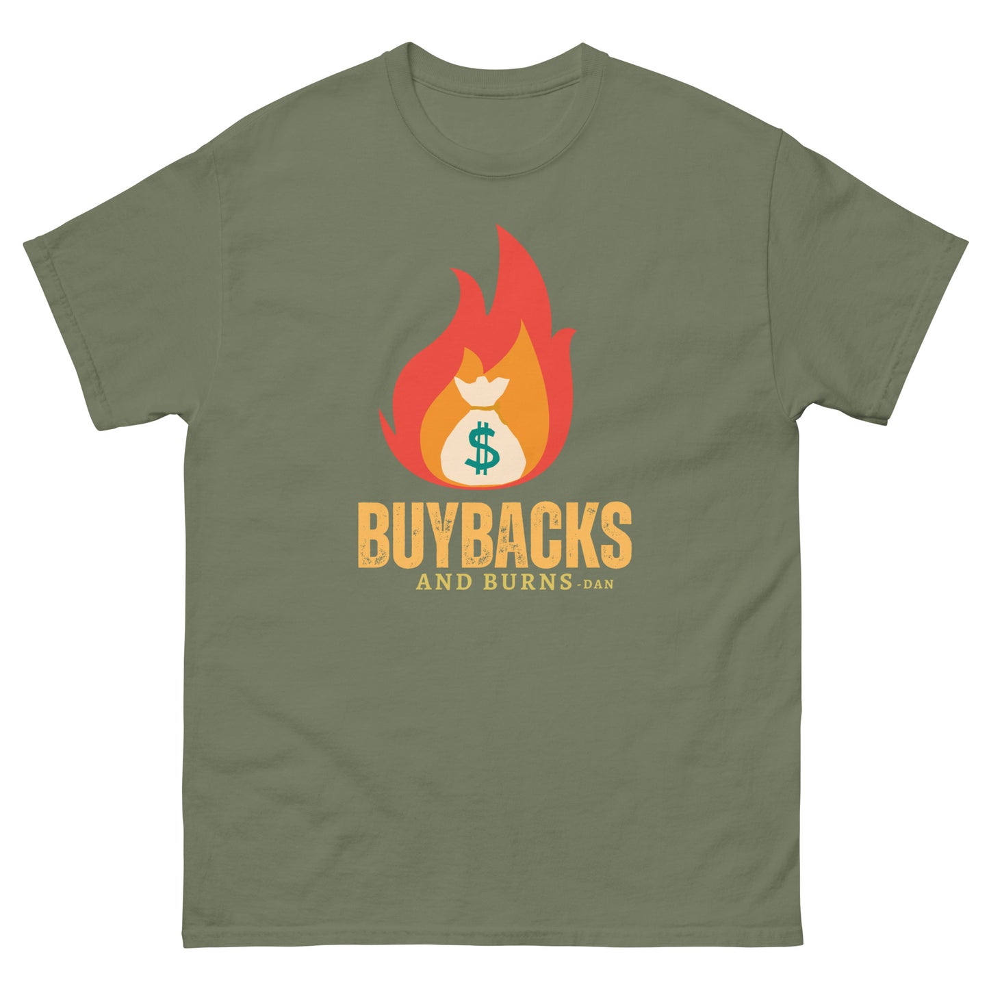 Buy Backs and Burns Men's classic tee