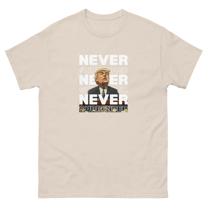 Never Surrender Trump Tee