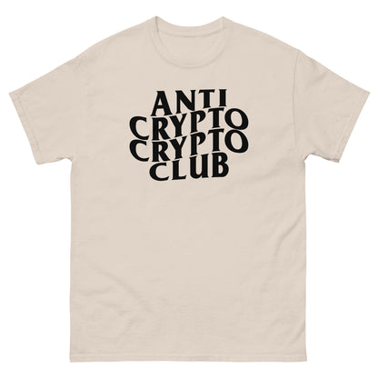 Anti Crypto Men's classic tee