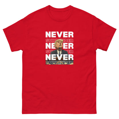 Never Surrender Trump Tee