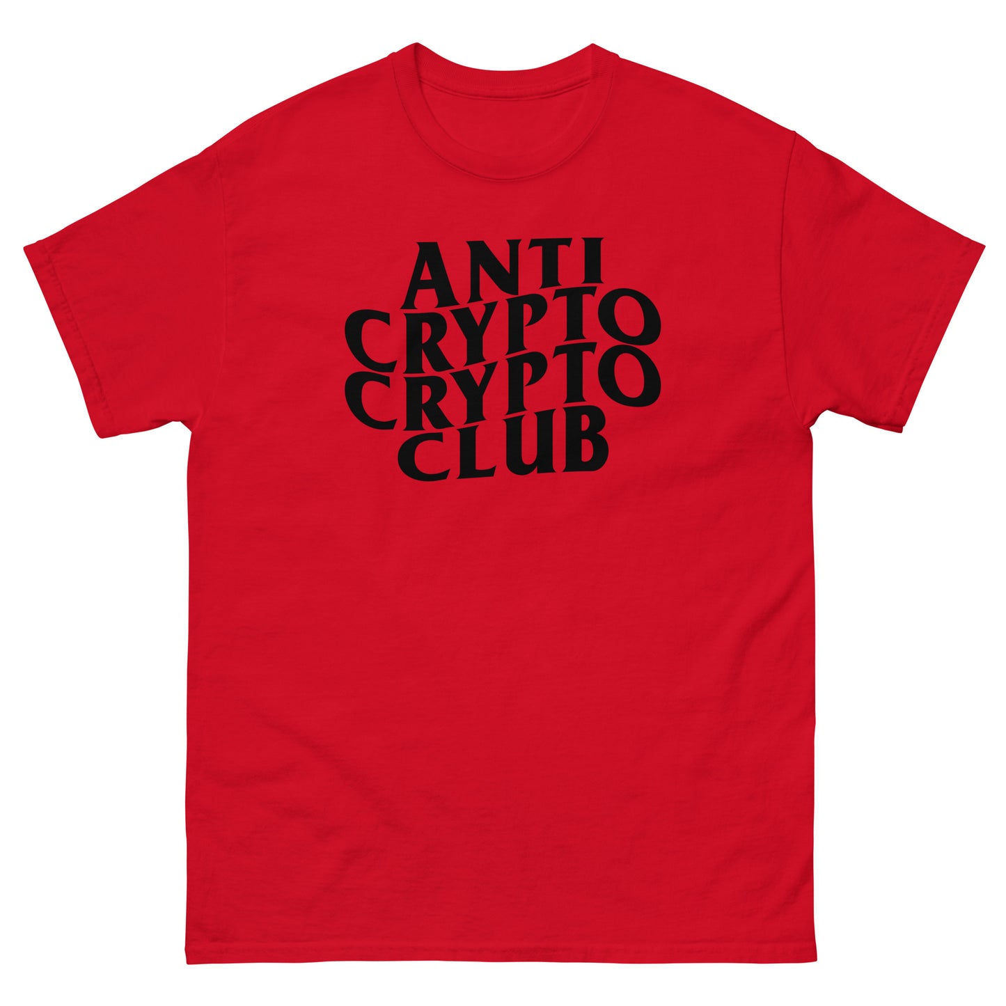 Anti Crypto Men's classic tee