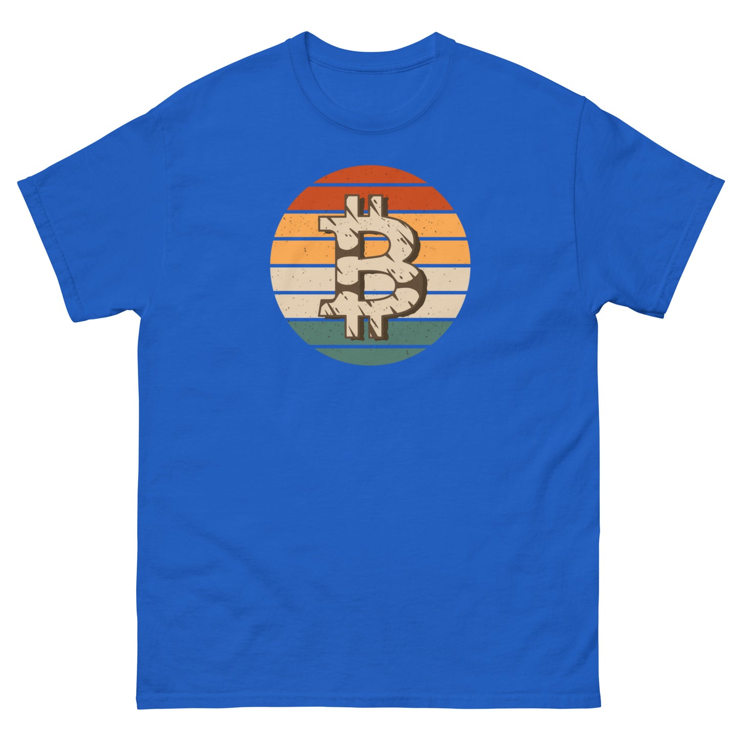 Bitcoin Rustic Men's classic tee