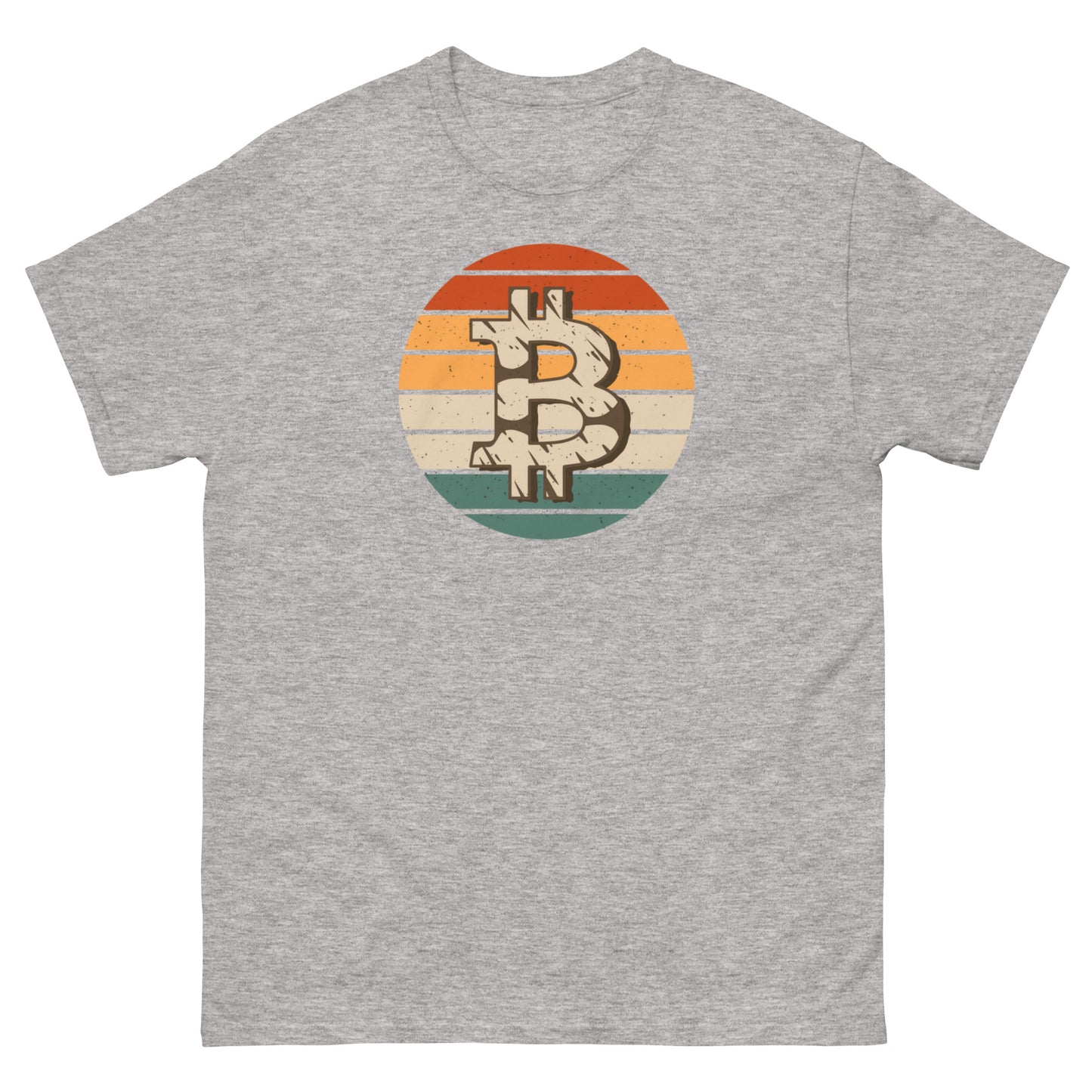 Bitcoin Rustic Men's classic tee