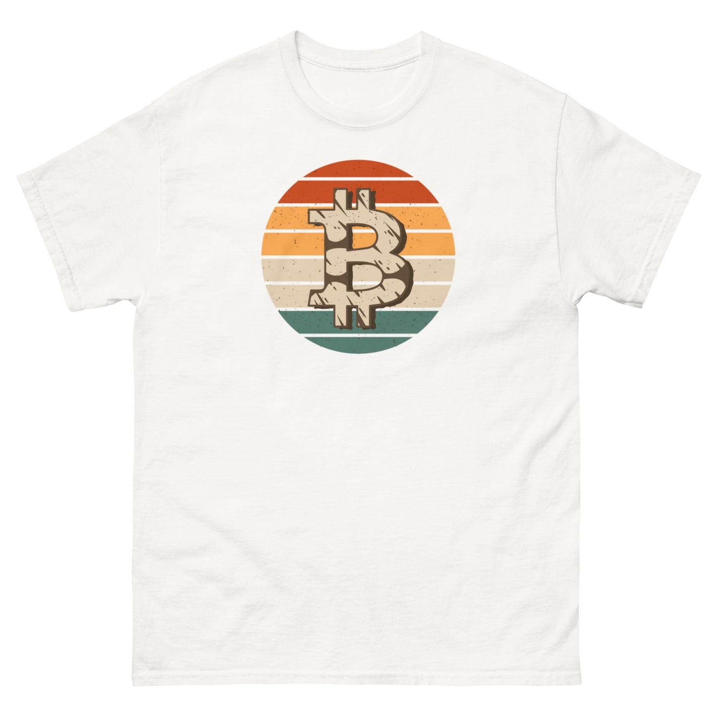 Bitcoin Rustic Men's classic tee